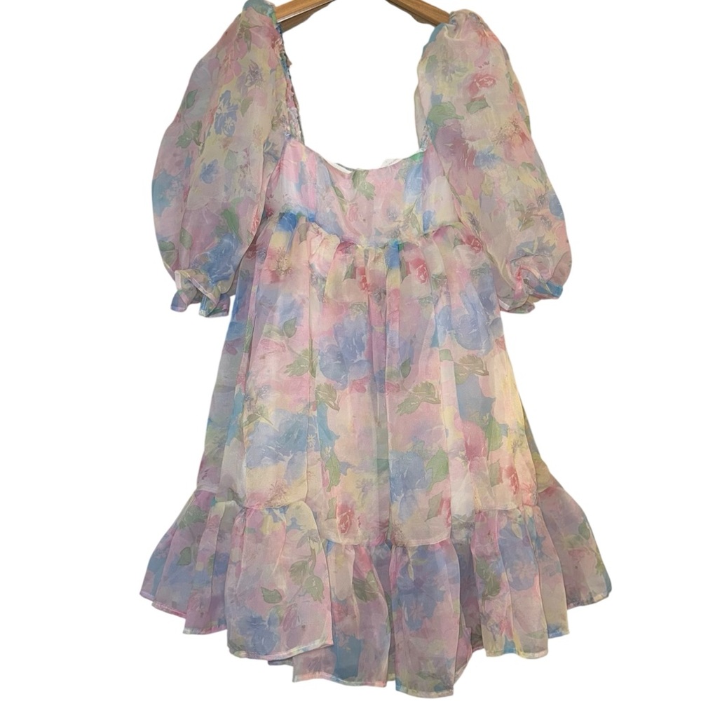 Floral Fantasy Dolly Dress Goodnight Macaroon